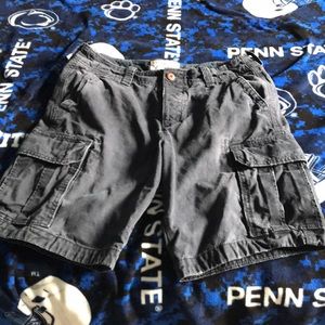 Navy blue Hollister Cargo Shorts